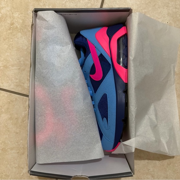 Nike Air 180 University Blue Hyper Pink Shoes  HQ1706-401